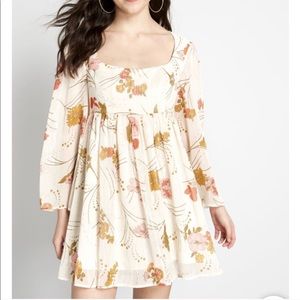NWT Modcloth Sweet Sixties Babydoll Dress